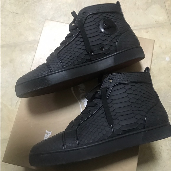 sneakers louboutin python sneakers louboutin python